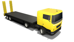 low-flat-bed-trailer