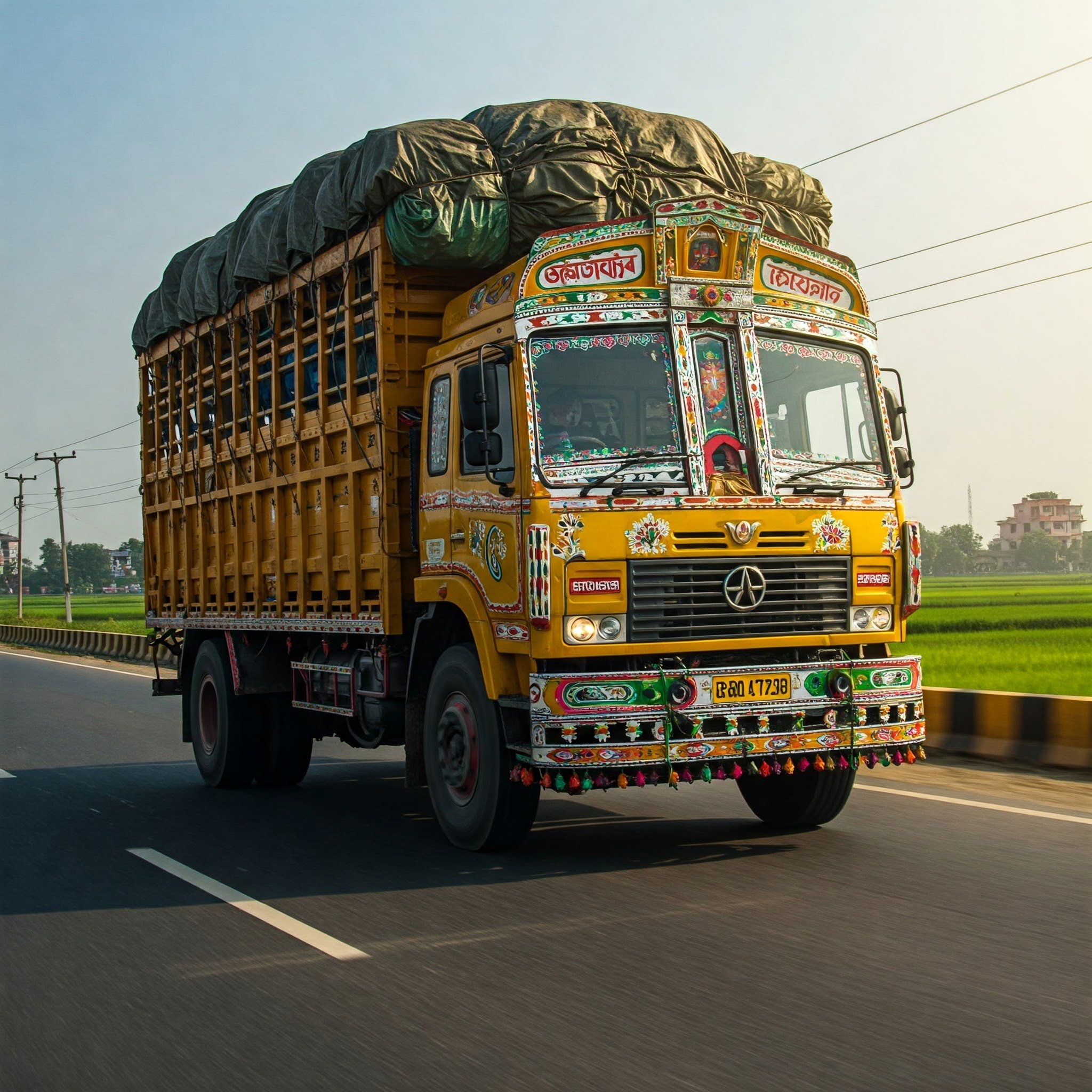 The Best Truck for Heavy Goods Transportation 2 Heavy loaded truck